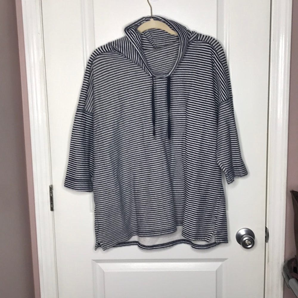 Chaps Cowl Neck Pull Over Sweatshirt